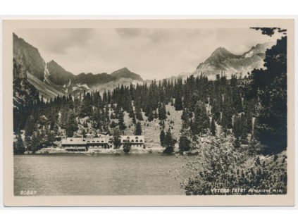 Slovensko, Vysoké Tatry, Popradské Pleso, cca 1931