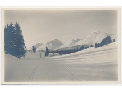 Slovensko, partie pod Dolným Smokovcom, cca 1935