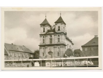 37 - Mostecko, Litvínov, Kostel sv. Michaela archanděla, cca 1954