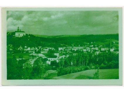 38 - Náchod, celkový pohled, cca 1939