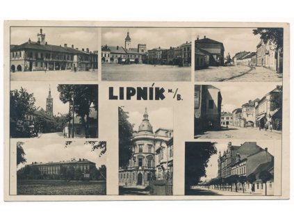 53 - Přerovsko, Lipník nad Bečvou, 8 - mi záběr dominant, cca 1930