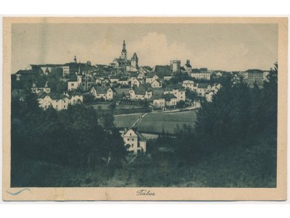 64 - Tábor, celkový pohled, cca 1928