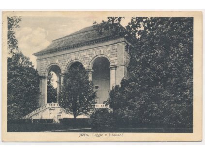 22 - Jičín, Loggie v Libosadě, cca 1928