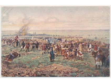 Bitva u Lipan, Skupina husitských zajatců, L. Marold, cca 1930