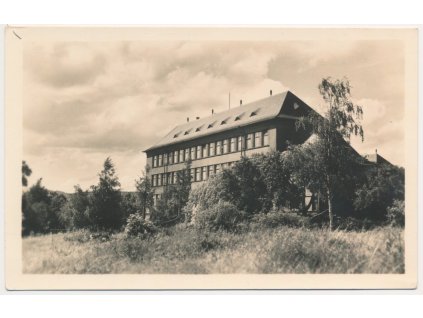 09 - Chomutov, Gymnázium, cca 1949