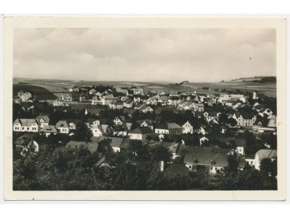 42 - Opavsko, Budišov nad Budišovkou, celkový pohled, cca 1950