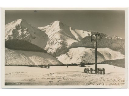 Slovensko, Vysoké Tatry, Ždiarské vidle, cca 1936