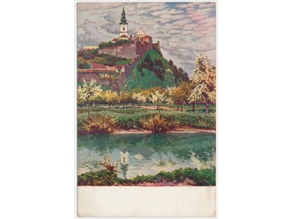 Slovensko, Nitra, Nitriansky hrad, cca 1935