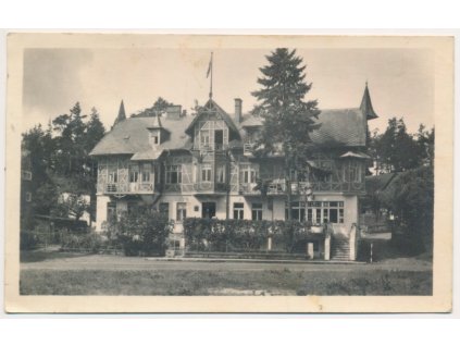 11 - Českolipsko, Hamr na Jezeře, Zotavovna ROH Rudý Letov, cca 1953