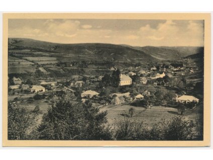 Ukrajina, Volovec, celkový pohled, cca 1932