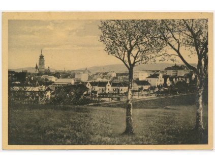 46 - Písek, celkový pohled, cca 1932