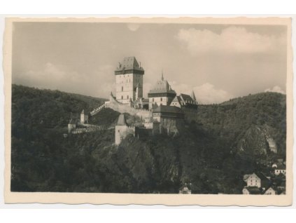 02 - Berounsko, hrad Karlštejn, cca 1946