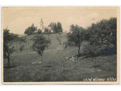 22 - Jičínsko, Lázně Bělohrad, "Byšička", cca 1930