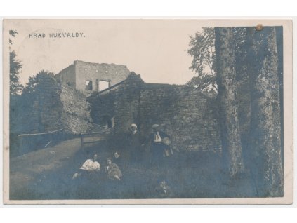 16 - Frýdeckomístecko, hrad Hukvaldy, cca 1929