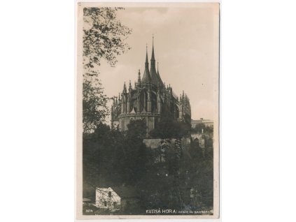 31 - Kutná Hora, Chrám sv. Barbory, cca 1930