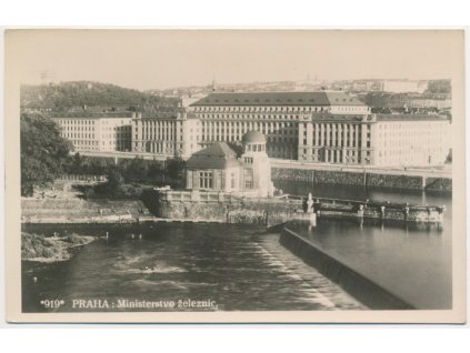 49 - Praha, Ministerstvo železnic, cca 1941