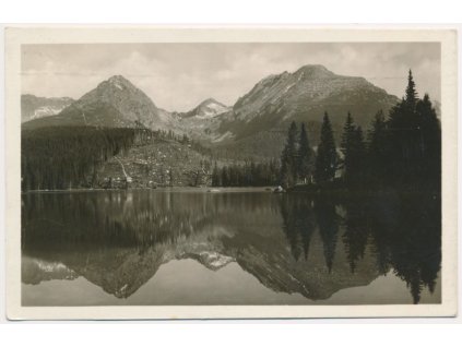 Slovensko, Vysoké Tatry, Štrbské Pleso, cca 1950