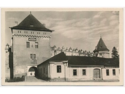 Slovensko, Kežmarok, Mestské múzeum, cca 1950