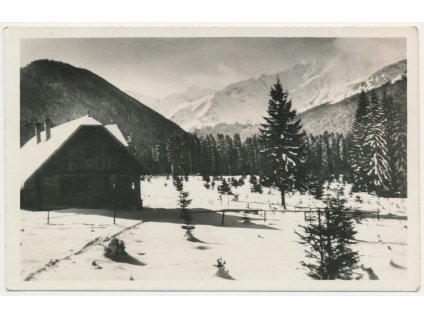 Slovensko, Zverovka, Maťašákova útulňa, cca 1948