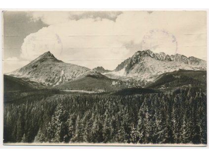 Slovensko, Vysoké Tatry, Končistá, cca 1954