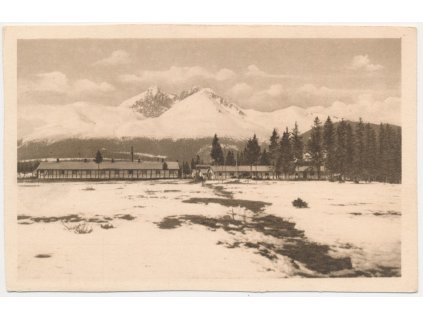 Slovensko, Tatranské Matliare, léčebný vojenský ústav, cca 1930