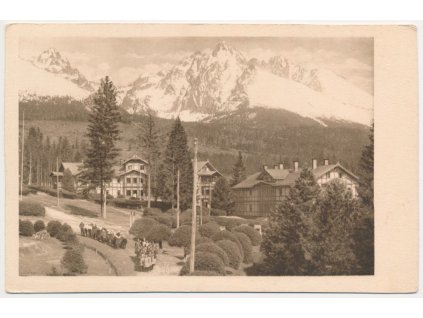 Slovensko, Dolný Smokovec, Šrobárov ústav, cca 1930