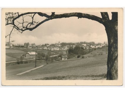 57 - Rychnovsko, Rokytnice v Orlických horách, celkový pohled, cca 1949