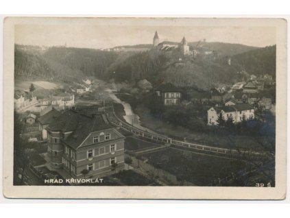 55 - Rakovnicko, hrad Křivoklát a okolí, cca 1939