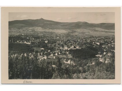 32 - Liberec, celkový pohled, cca 1945