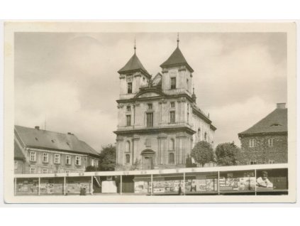 37 - Mostecko, Litvínov, Kostel sv. Michaela archanděla, cca 1954