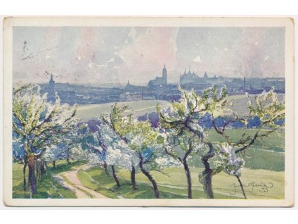 31 - Kutná Hora, celkový pohled, cca 1925