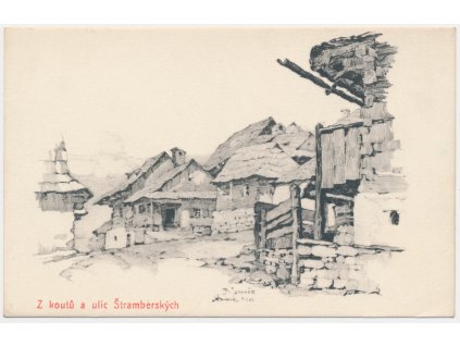 39 - Novojičínsko, Štramberk, "Z koutů a ulic Štramberských", cca 1903