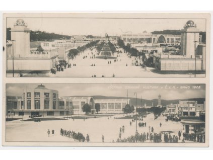 04 - Brno, oživený 2 záběr z výstavy soudobé kultury r. 1928