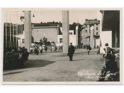 20 - Jablonecko, Železný Brod, oživené Výstaviště, foto Hilger, cca 1930