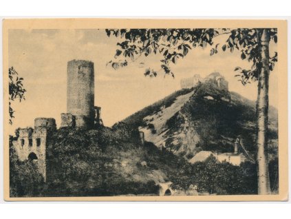 02 - Berounsko, hrady Žebrák a Točník, cca 1930