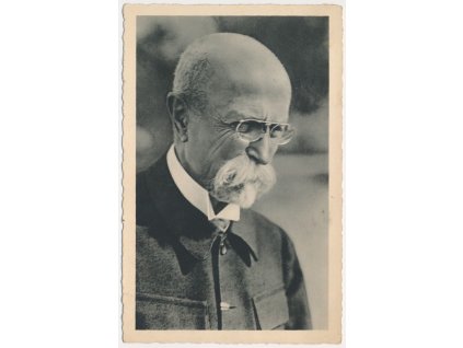 Prezident T. G. Masaryk, Portrétová pohlednice, cca 1937