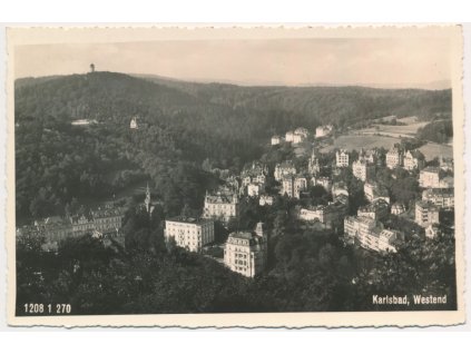 25 - Karlovy Vary (Karlsbad), Westend, cca 1938