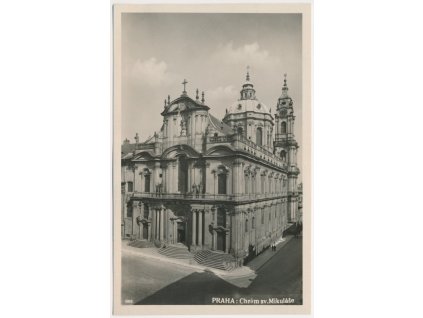 49 - Praha, Chrám sv. Mikuláše, cca 1930
