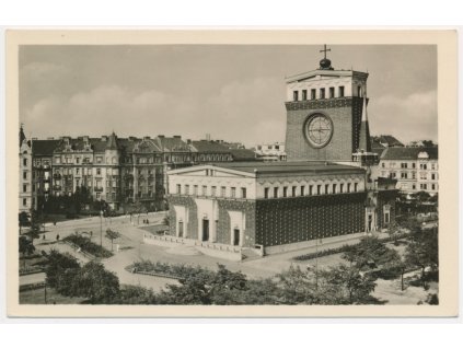 49 - Praha, náměstí Jiřího z Poděbrad, cca 1949