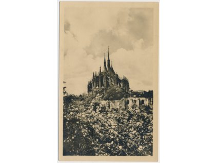 31 - Kutná Hora, Chrám sv. Barbory, cca 1952