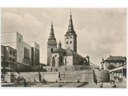 Slovensko, Žilina, Reprezentačný dom a farský kostol, 1953