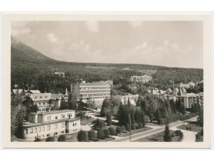 Slovensko, Vysoké Tatry, Nový Smokovec, cca 1940