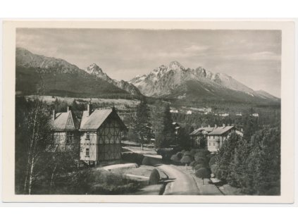 Slovensko, Vysoké Tatry, Dolný Smokovec, cca 1940