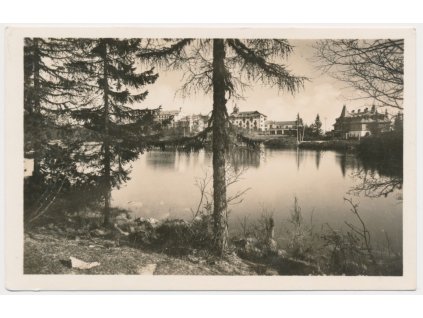 Slovensko, Vysoké Tatry, Štrbské Pleso, cca 1940