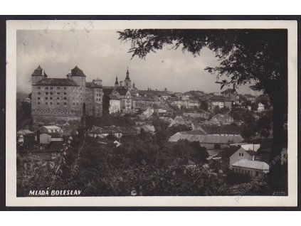 36 - Mladá Boleslav, pohled na město, cca 1932