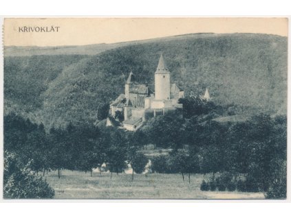 55 - Rakovnicko, hrad Křivoklát, cca 1919