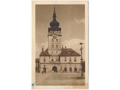 34 - Lounsko, Žatec, Radnice, cca 1949