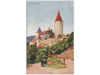 55 - Rakovnicko, hrad Křivoklát, cca 1918