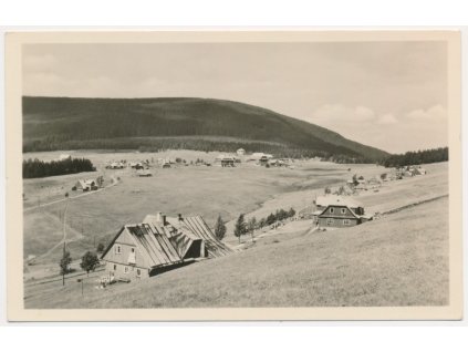 66 - Trutnovsko, Horní Malá Úpa, Pomezní boudy, cca 1954