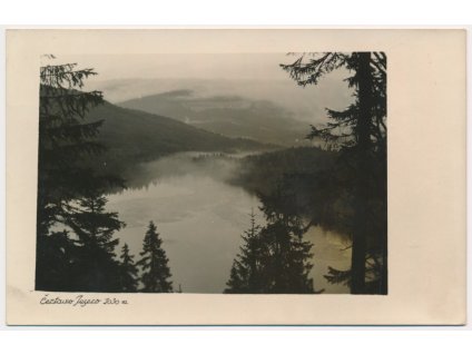 28 - Klatovsko, Čertovo jezero, foto Wurbs, cca 1940